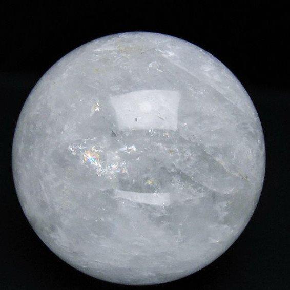 1.1Kg ヒマラヤ水晶 丸玉  93mm  t296-2875