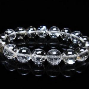 アイリスクォーツ 虹入り レインボー水晶 ブレスレット 12mm t303-1363
