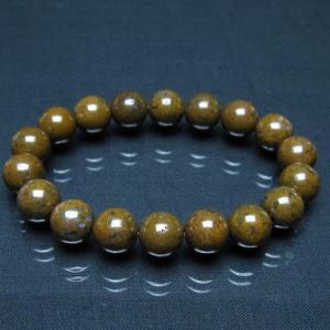 コンドライト「サハラNWA869隕石」 ブレスレット  12mm  t352-1754