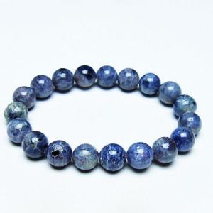 スーパーセブンアイオライト ブレスレット 11mm t378-3584 : 誠安