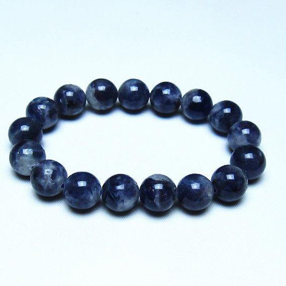 アイオライト ブレスレット  12mm  t383-5159