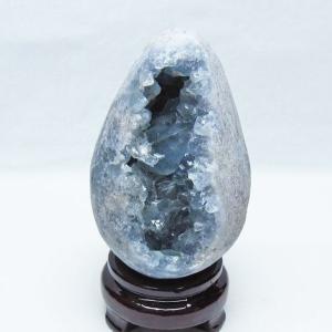 セレスタイト 原石 天青石 ハート 一点物 171-9163 : 天然石