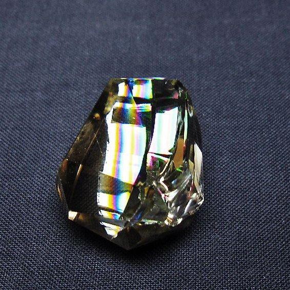 虹入り 黄水晶(シトリン) 原石 t436-3032