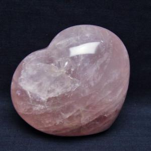 ローズクォーツハート 置物 t457-4364 : 誠安天然石専門店 - 通販