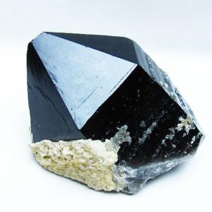 パワーストーン 天然石 モリオン 純天然 黒水晶 六角柱 t43-8556