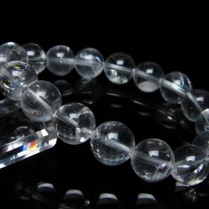 レムリアンシード 水晶 ブレスレット ※証明書付き 13mm t376-1194 : 誠
