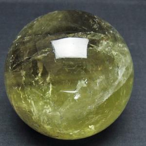 シトリン水晶 丸玉  74mm  t529-6092