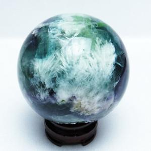 エンジェルフェザー フローライト 原石 t41-1627 : 誠安天然石専門店