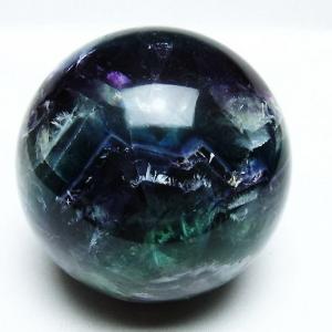 1.5Kg フローライト 丸玉 95mm t616-4750 : 誠安天然石専門店 - 通販