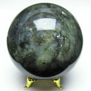 ラブラドライト 丸玉 64mm t571-4921 : 誠安天然石専門店 - 通販 