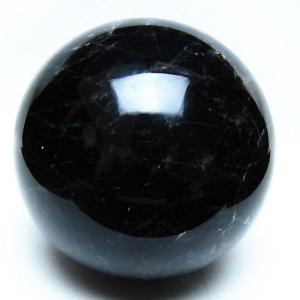 2.5Kg モリオン 純天然 黒水晶  丸玉  125mm  t572-11849