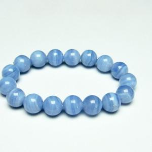 大天使メタトロンのブレスレット / ブルーレースアゲート / セレナイト