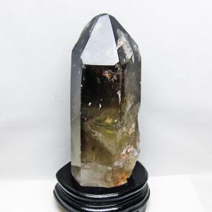 クリスタルクォーツ 水晶 彫刻品 オブジェ 置き物 財神置物 送料無料