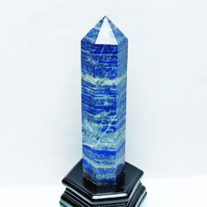 ラピスラズリ 六角柱 t592-2725