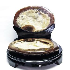 1.5Kg トレジャーメノウ ペア水晶 アゲート 瑪瑙 t604-7761 : 誠安