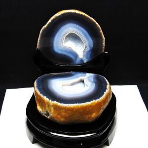 2.6Kg ペア水晶トレジャーメノウ t605-3652 : 誠安天然石専門店 - 通販