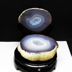 ペア水晶トレジャーメノウ t604-7723 : 誠安天然石専門店 - 通販
