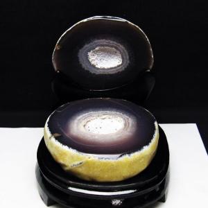 ペア水晶トレジャーメノウ t604-7723 : 誠安天然石専門店 - 通販