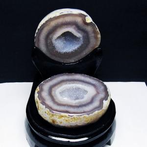 ペア水晶トレジャーメノウ t604-7723 : 誠安天然石専門店 - 通販