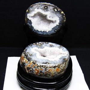 ペア水晶トレジャーメノウ t604-7771 : 誠安天然石専門店 - 通販