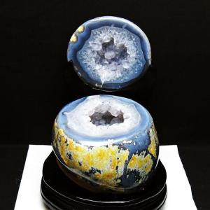 超希少❣️ 瑪瑙　水入り　天然石 ブラジル産 トレジャー瑪瑙　台座付き　⑥ 超希少❣️ 瑪瑙 水入り 天然石 ブラジル産 トレジャー瑪瑙 台座付き