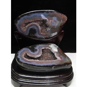 3Kg ペア水晶トレジャーメノウ t604-7542 : 誠安天然石専門店 - 通販