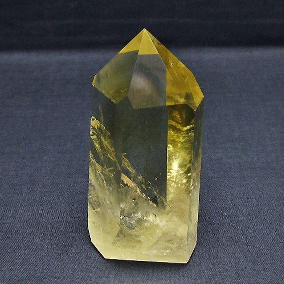シトリン水晶 六角柱 t61-14066