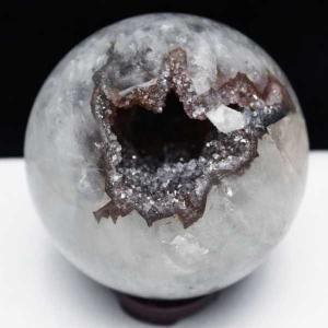 9.4Kg アメジスト笑口 丸玉 200mm t610-11952 : 誠安天然石専門店