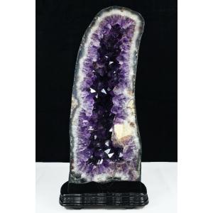 43.5Kg ブラジル産 アメジストドーム 同梱不可 (特大品) t611-8704