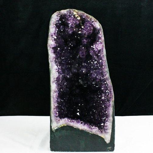 21.9Kg ブラジル産  フラワーアメジストドーム 同梱不可  t611-10240