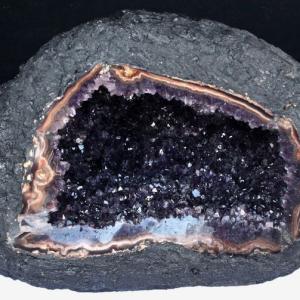 18Kg アメジスト ドーム ウルグアイ産 サークルジオード 原石 Amethyst