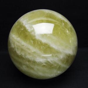 2.4Kg 虹入り ヒマラヤ水晶 丸玉 125mm t718-3454 : 銀座東道 天然石