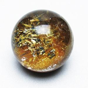 theory xyz ルチルクォーツ 置物 母岩(結晶)入り ゴールドルチル 原石