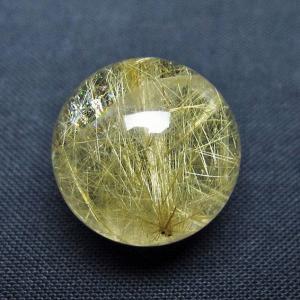 ルチルクォーツ 水晶 丸玉 スフィア 18mm t637-4750