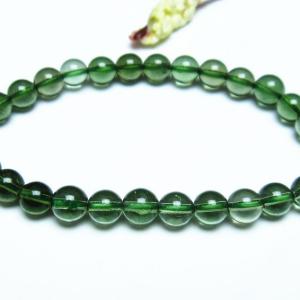 貴重 モルダバイト 12mm 高品質 ブレスレット 18cm メンズ M