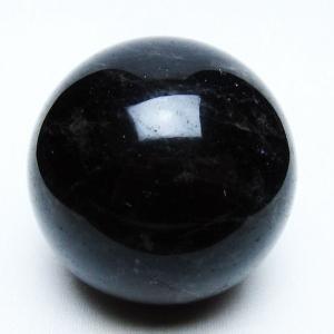 モリオン 純天然 黒水晶  丸玉  63mm  t643-4984