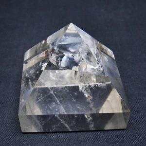 ⭐️上品位 ヒマラヤ産水晶 天然石 原石 台座付き新品 クリスタル No-BAD 天然石のクリスタル・ワールド