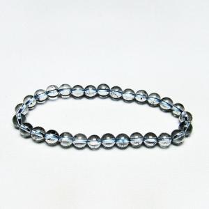 【鑑別書付】天然モルダバイト 6mm ブレ ス隕石ガラス 鑑別書付属 モルダバイト ブレスレット 7mm t64-458 : 誠安天然石専門