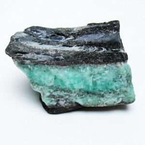 theory xyz エメラルド 原石 大型 置物 甲府研磨 宝石(鑑別書付) 1202g