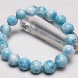 ラリマー ブレスレット 13mm 一点物 111-10145 : 天然石