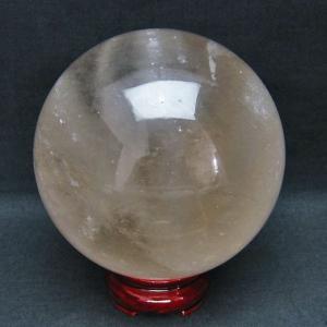 虹入り ライトニング水晶 丸玉 76mm t62-16260 : 誠安天然石専門店