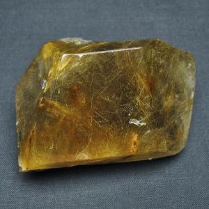 ⭐︎【極上品】ゴールド ルチル クオーツ 置物 54mm ⭐︎【天然】ゴールド ルチル クオーツ 置物 362g