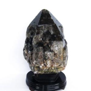 黒水晶（モリオン 原石 本物 ）金蟾 同梱不可 15.1Kg パワーストーン