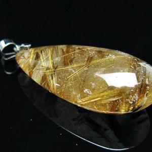 ガーデンクォーツ（庭園水晶） ペンダント t136-4321 : 誠安天然石専門