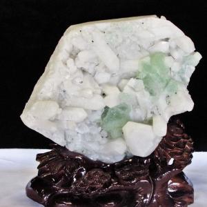 スモーキークォーツ 六角柱 煙水晶 5.2Kg 台座付属 送料無料 一点物