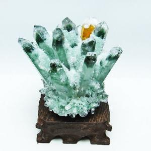 緑水晶 グリーンクォーツ クラスター t802-5828 : 誠安天然石専門店