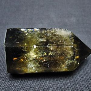 虹入り シトリン水晶 六角柱 t98-1916 : 誠安天然石専門店 - 通販