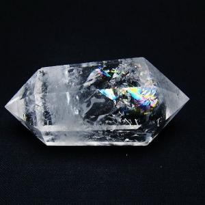 高品質 水晶24面ダブルポイント♡No.2528 虹入り ヒマラヤ水晶ダブルポイント t98-2766 : 誠安天然石専門店