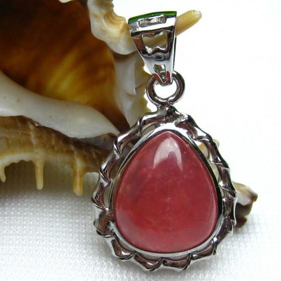 インカローズ ロードクロサイト ペンダント  w12-34