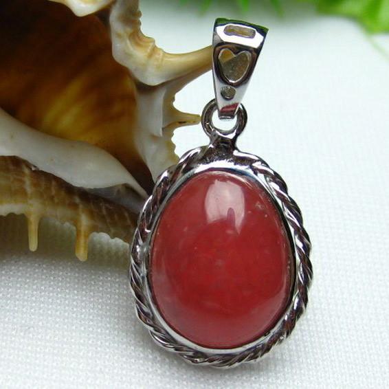 インカローズ ロードクロサイト ペンダント  w12-61